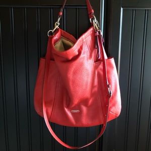 Coach Leather Cross Body Bag